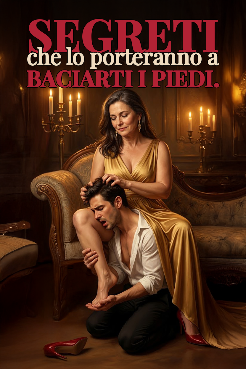 Secrets that will make him KISS YOUR FEET cover, Italiano